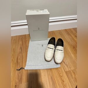 Brunello Cucinelli leather shoes